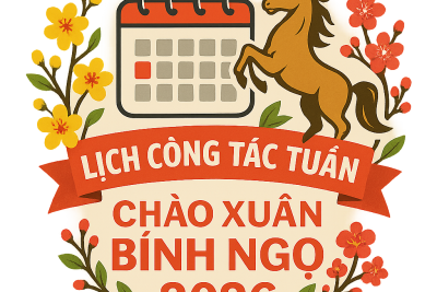 Lịch công tác tuần 23 và 24 năm học 2025 – 2026