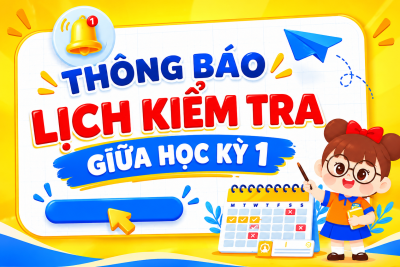 KẾ HOẠCH KIỂM TRA GIỮA HỌC KỲ 1