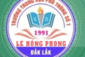 Sơ đồ lớp – Thời gian biểu năm học 2025 – 2026